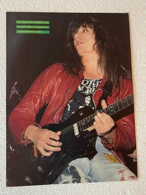 Skid Row’s Dave Sabo pinup